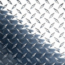 Лист нержавеющий рифленый г/к даймонд 03Х18Н12-ВИ 5 мм